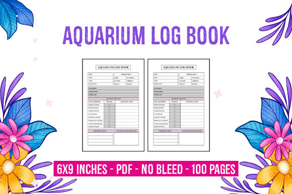 Aquarium Log Book Interior: A Practical Resource for KDP and POD Publishers