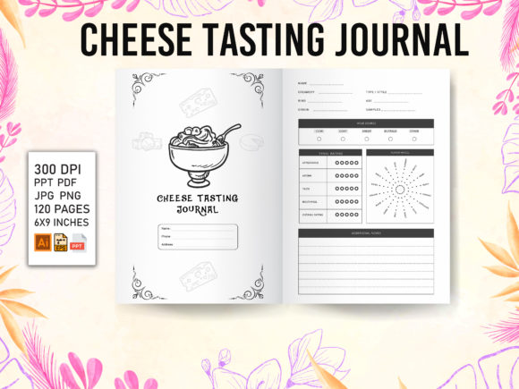 Cheese Tasting Journal - KDP Interior: A Strategic Asset for Low-Content Publishers