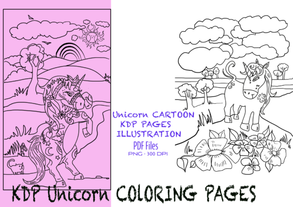 Evaluating the New Unicorn KDP and Coloring Pages PDF for Digital Publishing