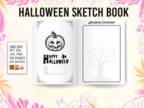 Halloween Sketch Book - KDP Interior: A Strategic Asset for Seasonal Sales