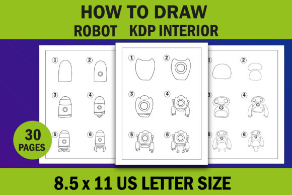 How to Draw Robot Step by Step KDP Guide