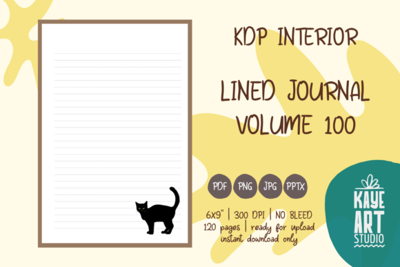 KDP Interior Lined Journal Vol. 100: A Practical Asset for Self-Publishers