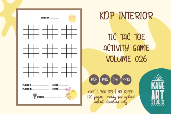 KDP Interior Tic Tac Toe Game Vol. 26
