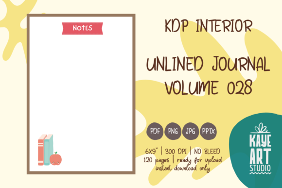 KDP Interior Unlined Journal Vol. 28: A Practical Guide to Avoiding Common Publishing Mistakes