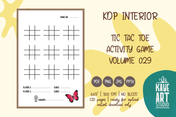 KDP Tic Tac Toe Vol. 29: Design Assets