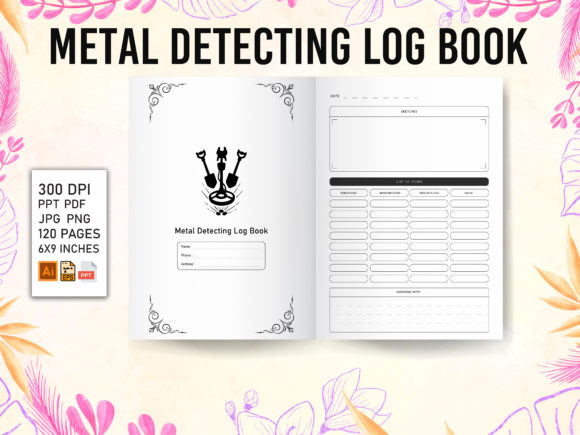 Optimizing Your Publishing Portfolio with a Metal Detecting Log Book KDP Interior