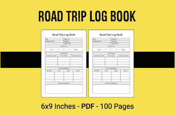 Road Trip Log Book KDP Interior: A Practical Asset for Publishers and Travelers