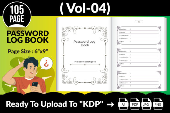 Scaling Your Low-Content Publishing Business with Password Log Book - KDP Interior V04