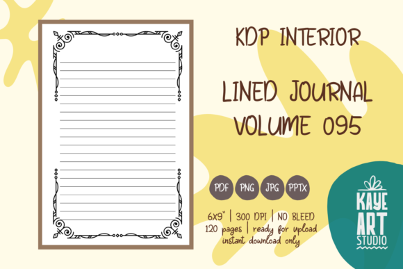 Streamlining Low-Content Publishing with KDP Interior Lined Journal Vol. 95